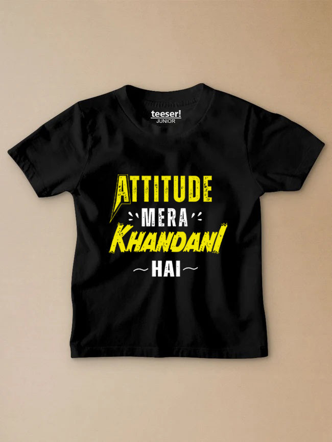 Attitude Mera Khandani Hai