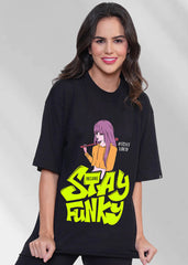 Stay Funky Women Oversize T-Shirt