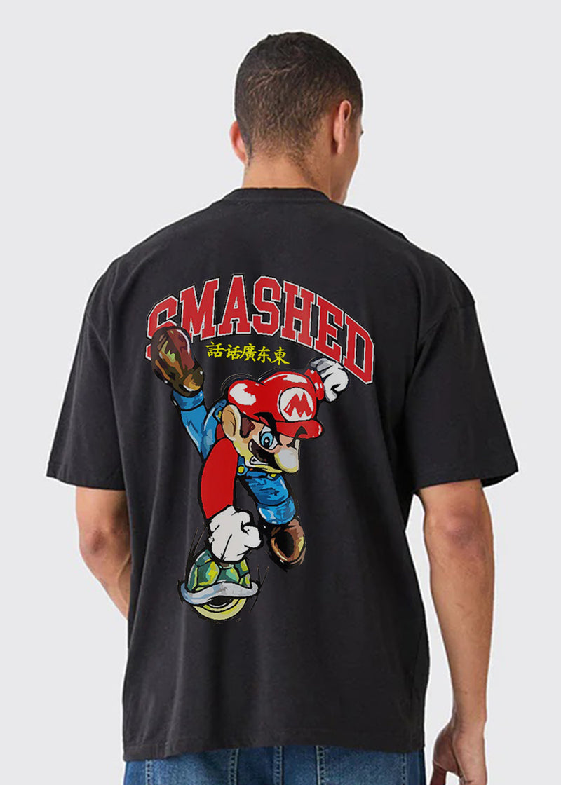 Smashed Mario Oversize T-Shirt