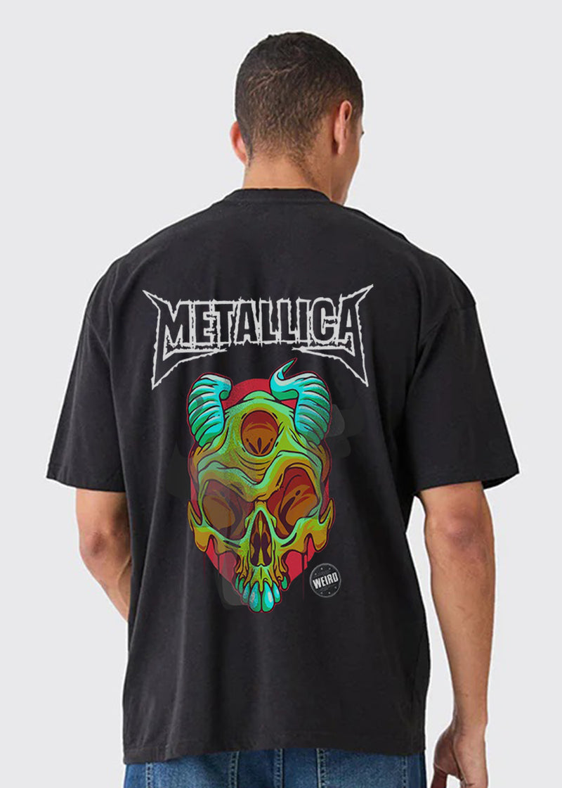 Weird Metallica Men Oversize T-Shirt