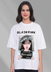 Blackpink Women Oversize T-Shirt