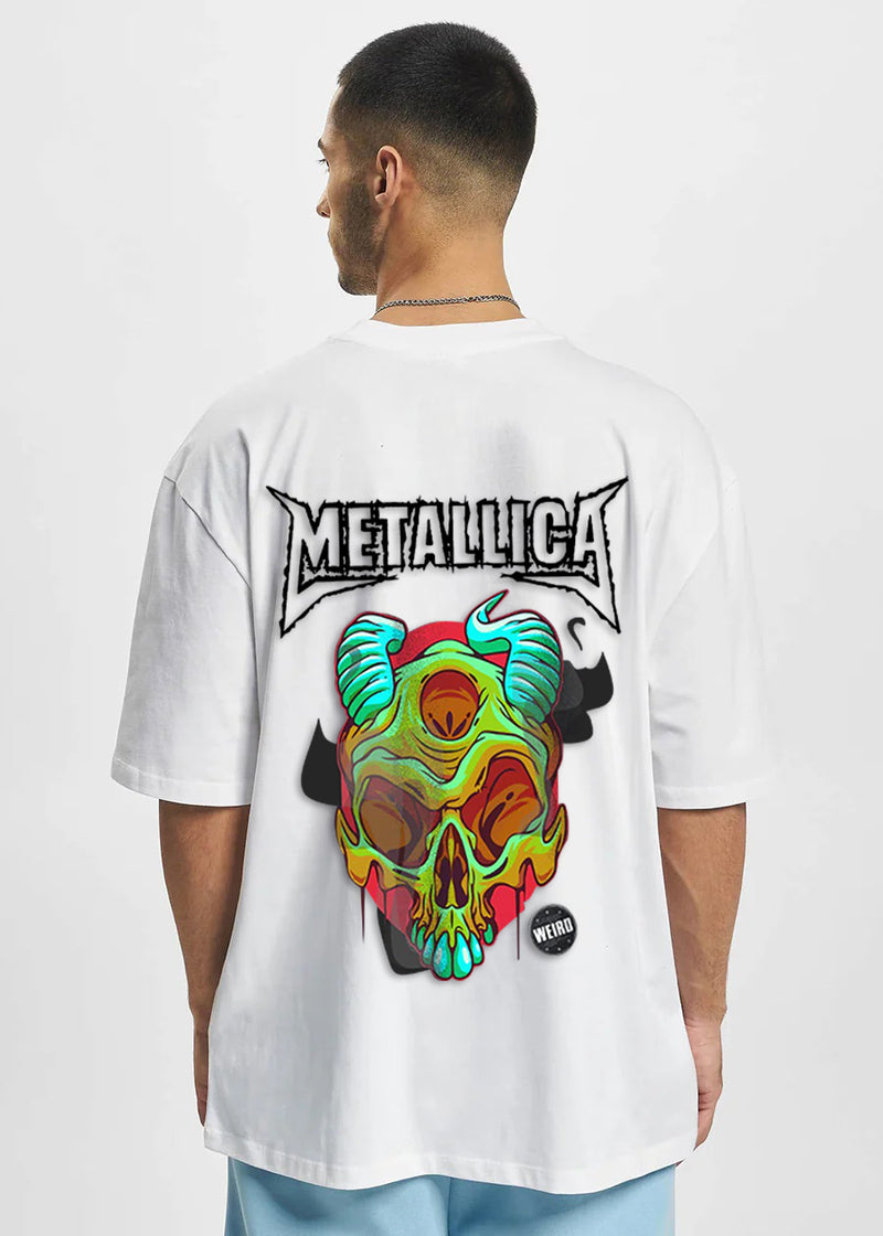 Metallica oversized t shirt best sale