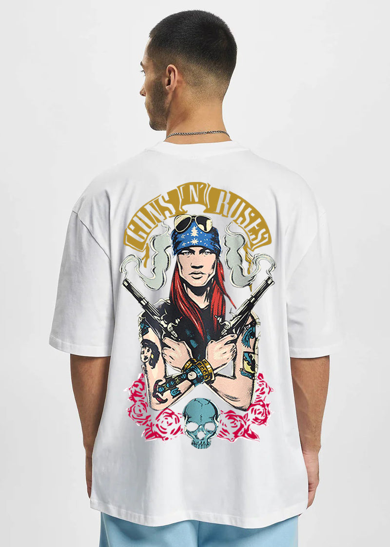 Guns in Roses Oversize T-Shirt